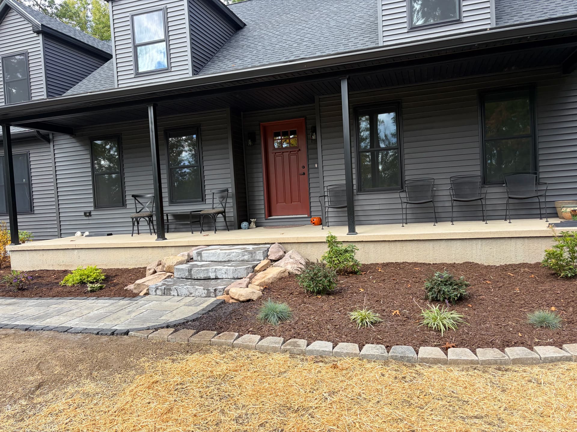 Paver Patio Steps image