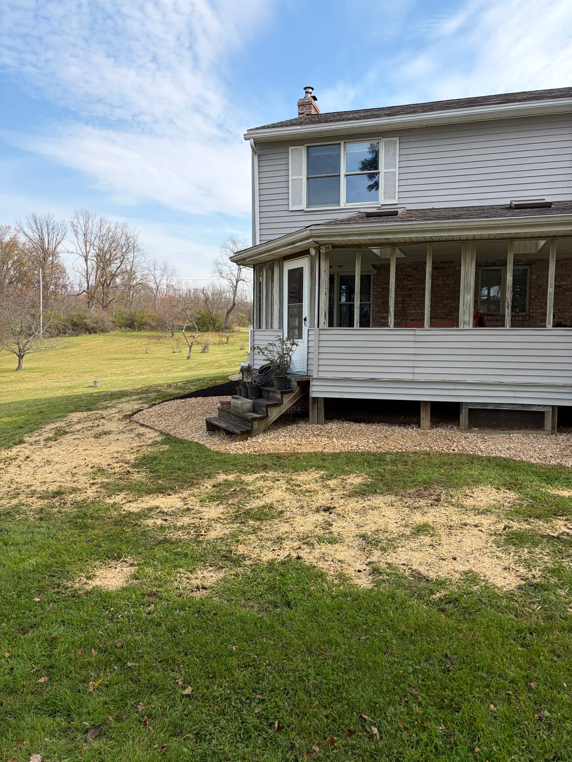 Gallery photos for Stone Bed Installation That Cleans Up the Foundation: Image #4